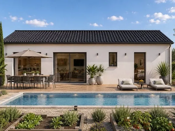 À Castres-Gironde, terrain constructible de 880 m²
