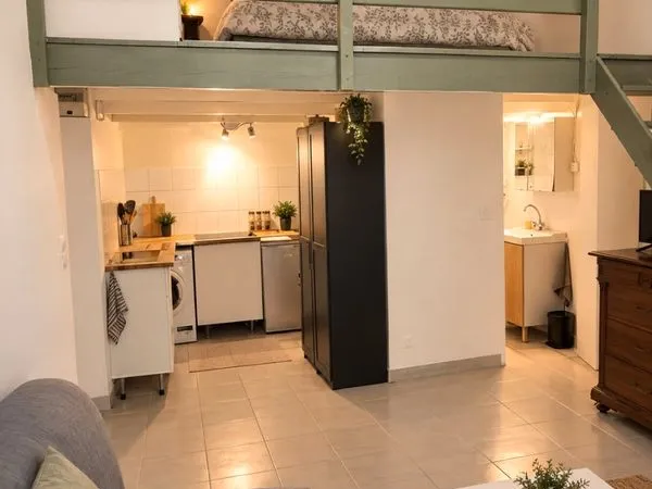 Appartement meublé avec mezzanine - Centre ville d'Aix en Provence