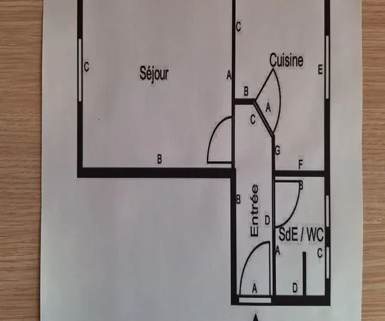 Studio de 23m2 à louer sur Aulnay-sous-Bois