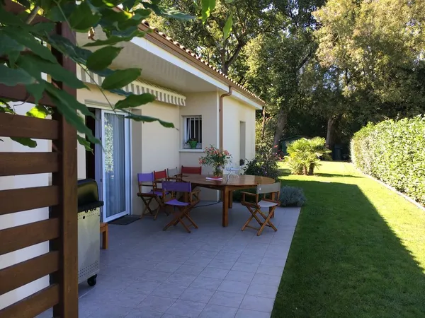 Maison 91m2 traversante de plain-pied avec jardin 400m2