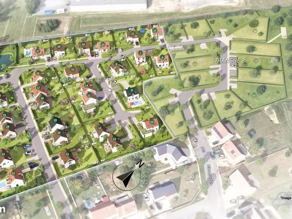 Terrain 423 m² Puiseaux