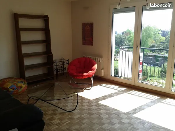 Appartement T3 80 m², vue sur jardin des plantes