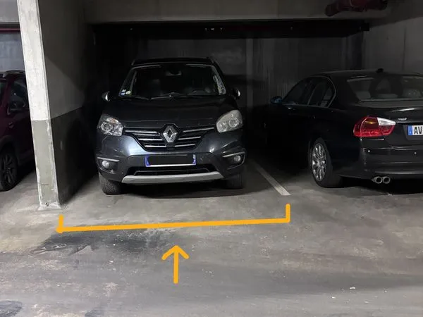 Place de parking sécurisé en sous sol - Strasbourg centre proche musée d'art moderne