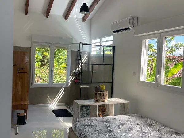 Bungalow T2 meublé indépendant Le Marin