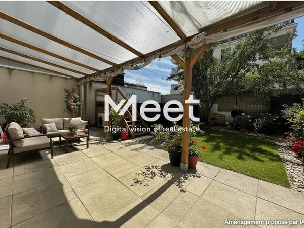 Quartier du Fort - Beau 3 pièces avec jardin de plus de 90 m²