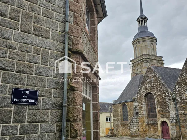 Maison en pierre au coeur de Lanrelas (22250) - 167 m² - Fort Potentiel