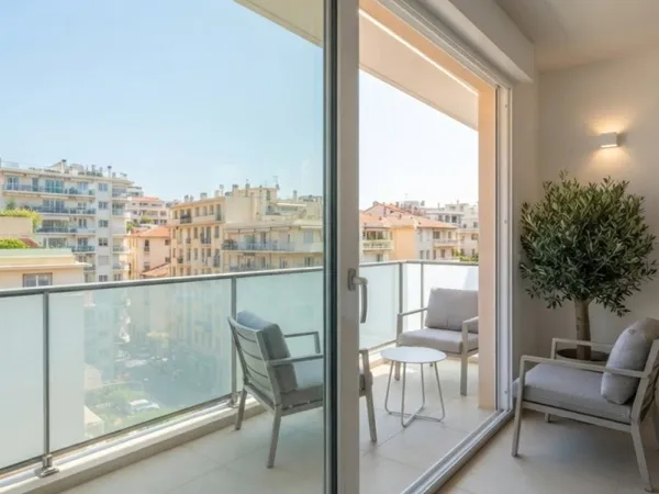 T2 lumineux neuf en étage avec terrasse à Nice à moins de 250k€  Accès tramway immédiat