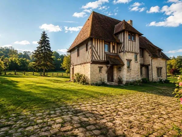 A Vendre - Normandie - Beaumont-En-Auge - Manoir Normand - Propriété Equestre
