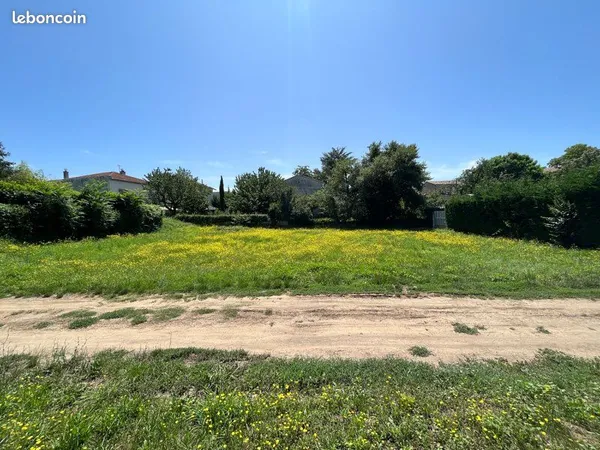 Terrain à louer - 818 m² - Salindres - Idéal jardinage / potager
