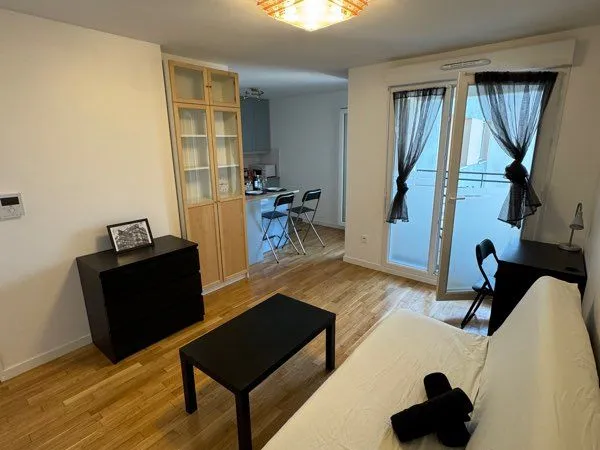 Appartement T1 28m2 Meublé et équipé avec balcon - Villejuif - Résidence de standing