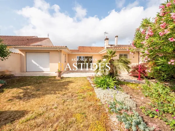 Libourne - Echoppe 2ch, garage et joli jardin