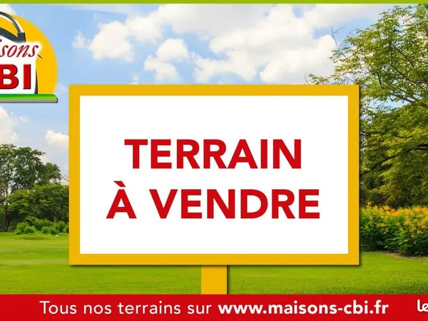 Terrain à bâtir de 1200 m² à GUERANDE (44)