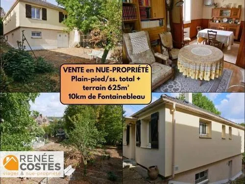 Vente en nue propriété - H66 ans - VENEUX LES SABLONS (77250)