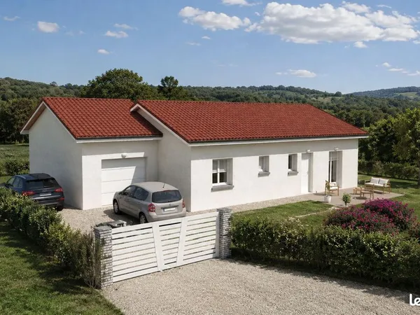 Projet de construction d'une maison 86 m² avec terrain à PONSAS (26)