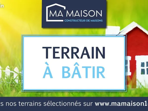 Terrain à bâtir de 524 m² à FONTAINE-ETOUPEFOUR (14)