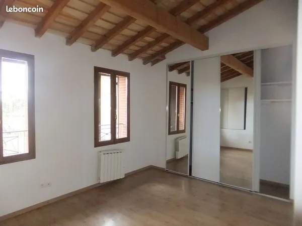 Joli T3 RABASTENS, joli T3 duplex avec jardin et poele à bois