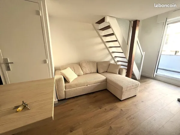 Duplex 2 pièces 26 m²