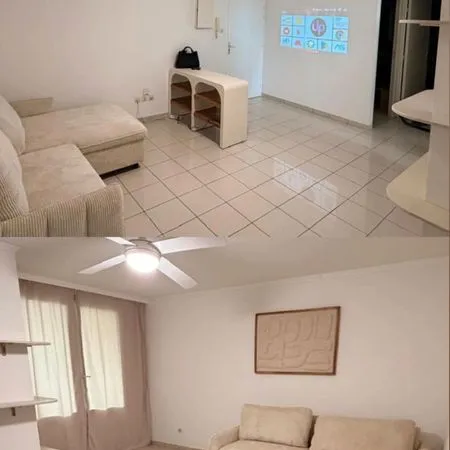T2 meublé de 45m2, Sainte-Clotilde, proche fac et clinique, parking sécurisé
