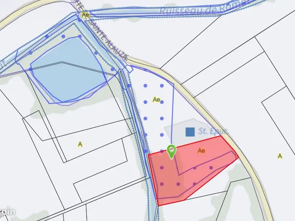Parcelle 248-D595 3928 m² Ste Alauzie Zone N SainteAlauzie 3928 m²