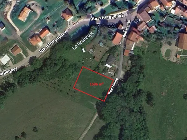 Terrain 1509 m²