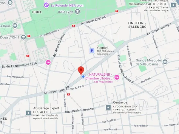 Stationnement Location Villeurbanne   85€