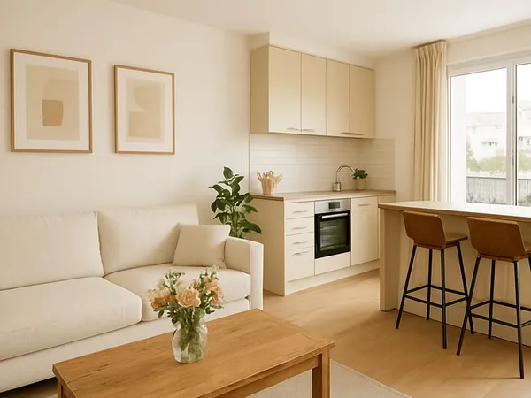 Appartement 2 pièces 35 m²
