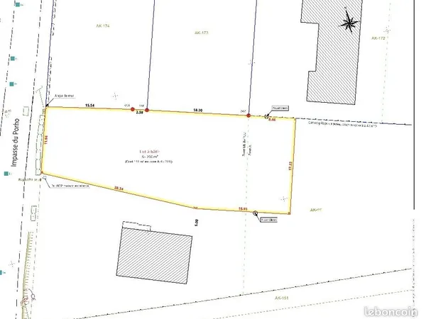 Terrain a vendre