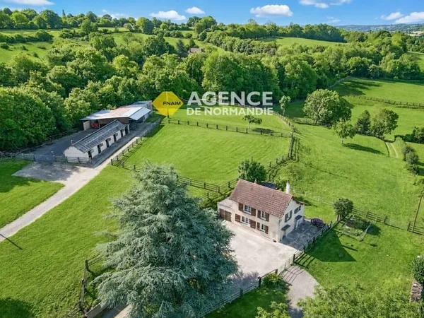 Propriété équestre 5 hectares Pays d'Auge