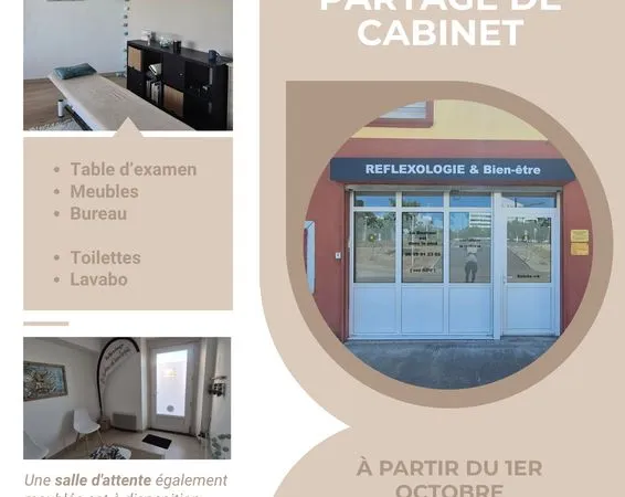 44 Rezé location / partage cabinet