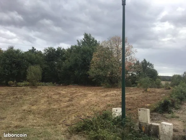 Terrain de 4200m² (dont 1000m² de forêt et 500m² de verger) dans lotissement arboré