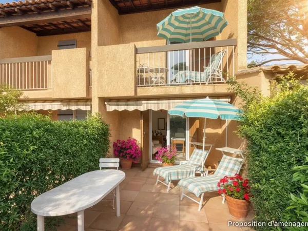 Achat duplex 3 pièces avec jardin - Plages à pied - Les Issambres