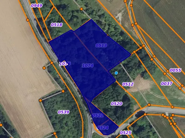 Terrain naturel de 6 542 m²