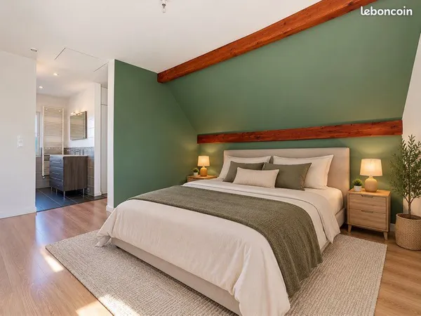Chambre en colocation dans maison avec jardin 🏡