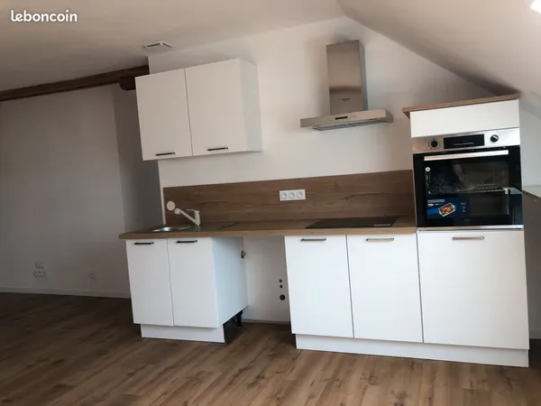 Location appart 3 ch avec jardin
