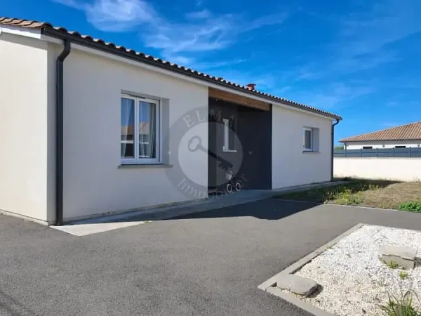 Maison plain pied calme et lumineuse