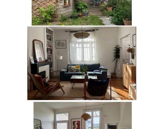 Maison 105m2 avec jardin, quartier jardin des plantes