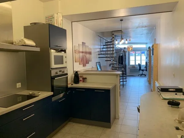 Maison de ville F4 +bureau