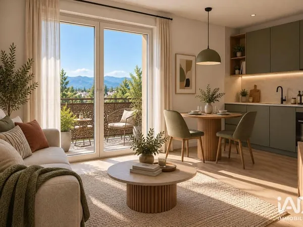 Appartement 2 pièces 38 m²