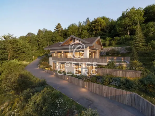 Talloires, projet d'exception avec belle vue lac