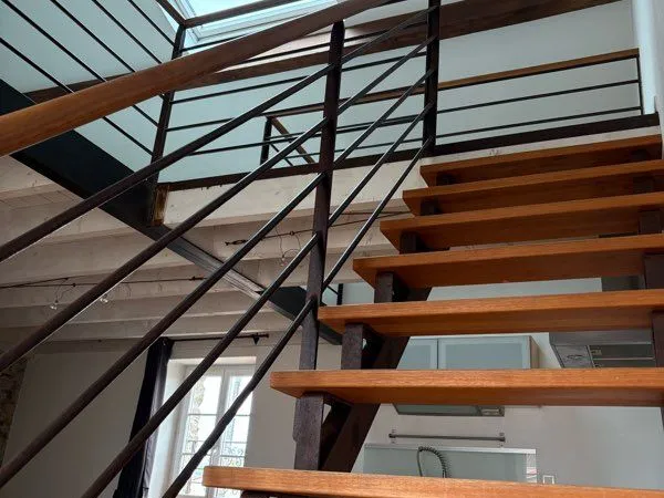 Duplex atypique loué avec extérieur et parking - Bouguenais