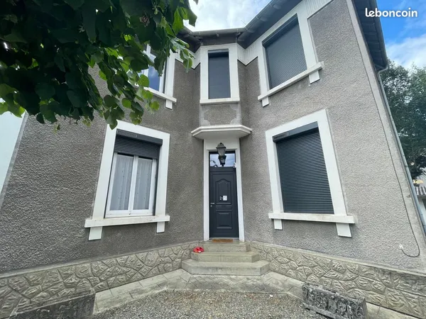 Villa t4 meublee tarbes jardin massey