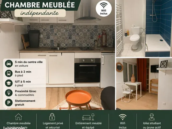 Chambre / studio meublé