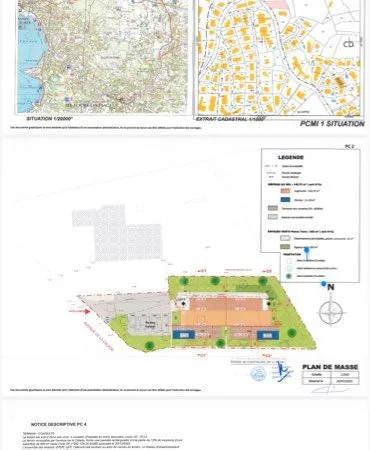Vend terrain 600m2