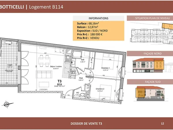 À VENDRE EN EXCLUSIVITÉ | Résidence BOTTICELLI - ALBI Stadium