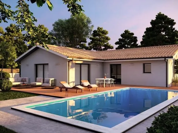 MAISON 3 CHAMBRES 90m2 AVEC GARAGE