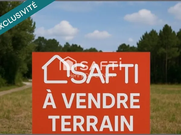 Terrain constructible dans quartier calme