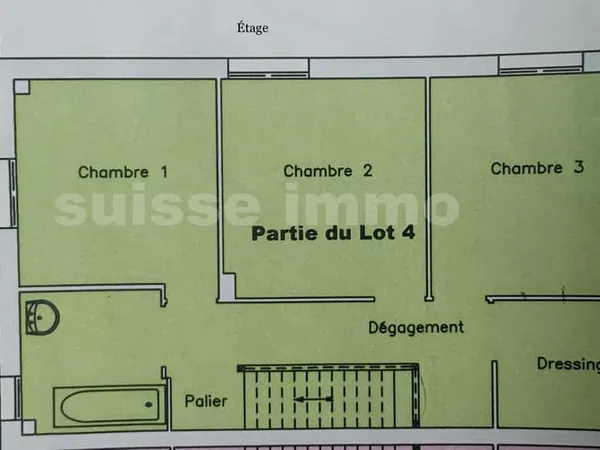 Appartement - 4 pièce(s) - 101 m2