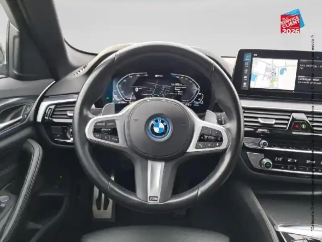 Bmw Serie 5 série 5 touring 530ea 292ch m sport steptronic 10cv touvrant sieges chauf/cuir gps camera carplay — photo 12