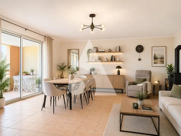 Appartement de type 4 de 90 m2 , un extérieur et de 2 places