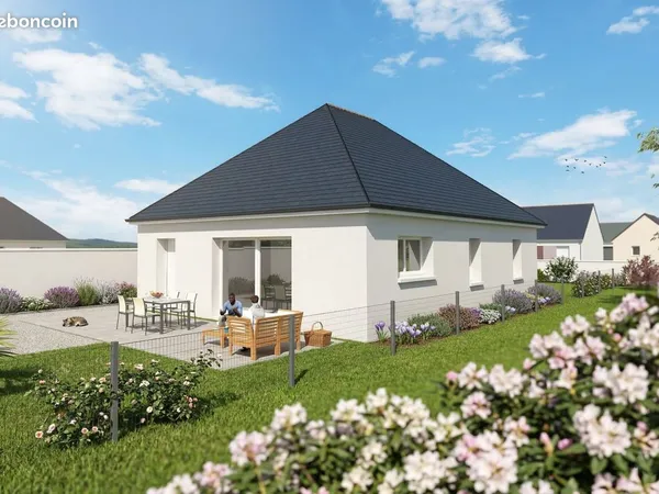 Projet de construction d'une maison 90 m² avec terrain à COMMER (53)
